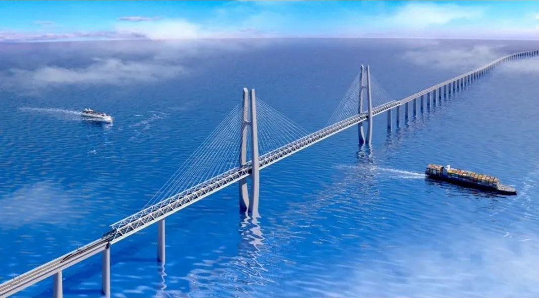 杭州湾跨海铁路北航道桥